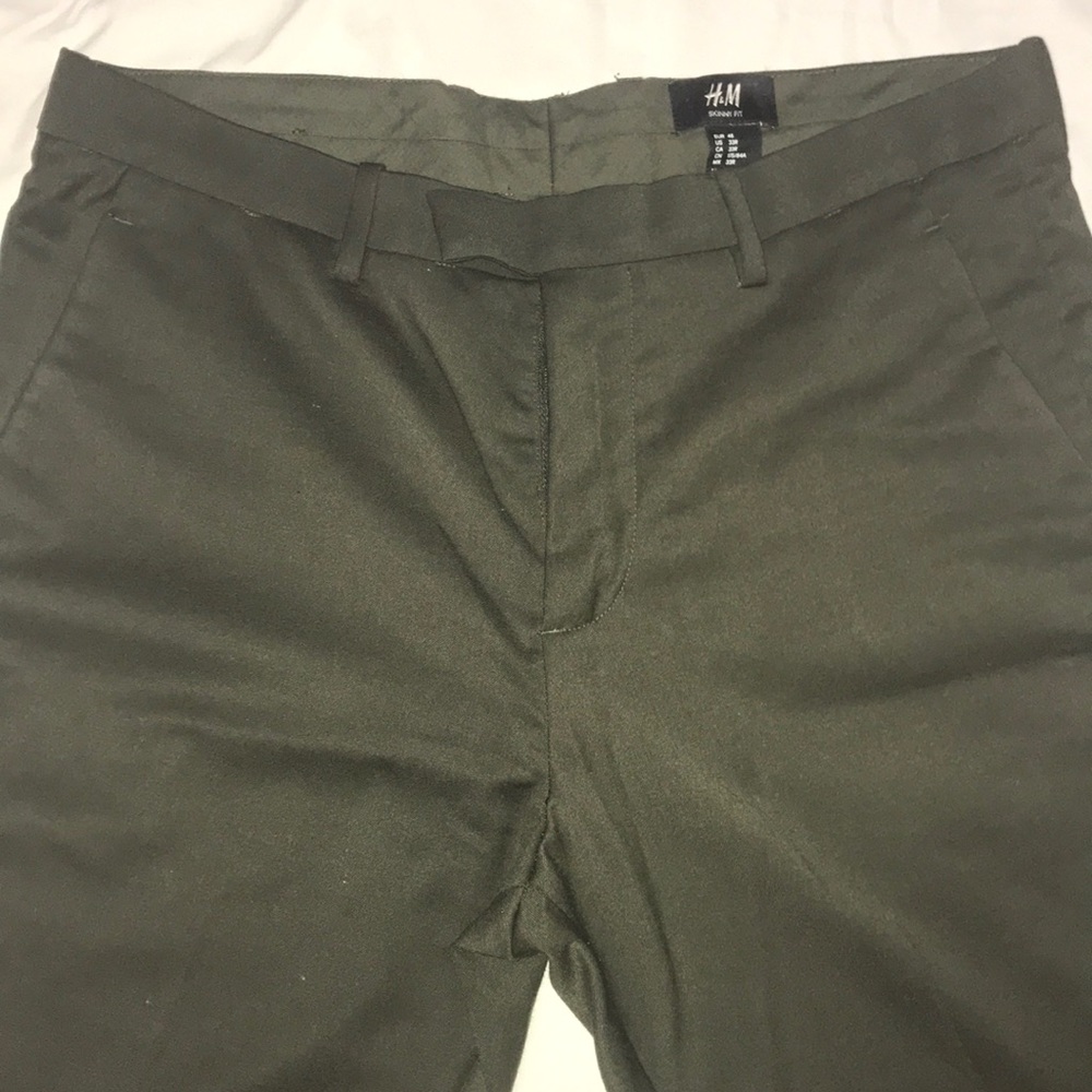H&M Green Dress Pants